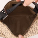 Fendi Beige Zucchino Mini Pochette - FashioNica