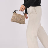 Fendi Beige Zucchino Mini Pochette - FashioNica