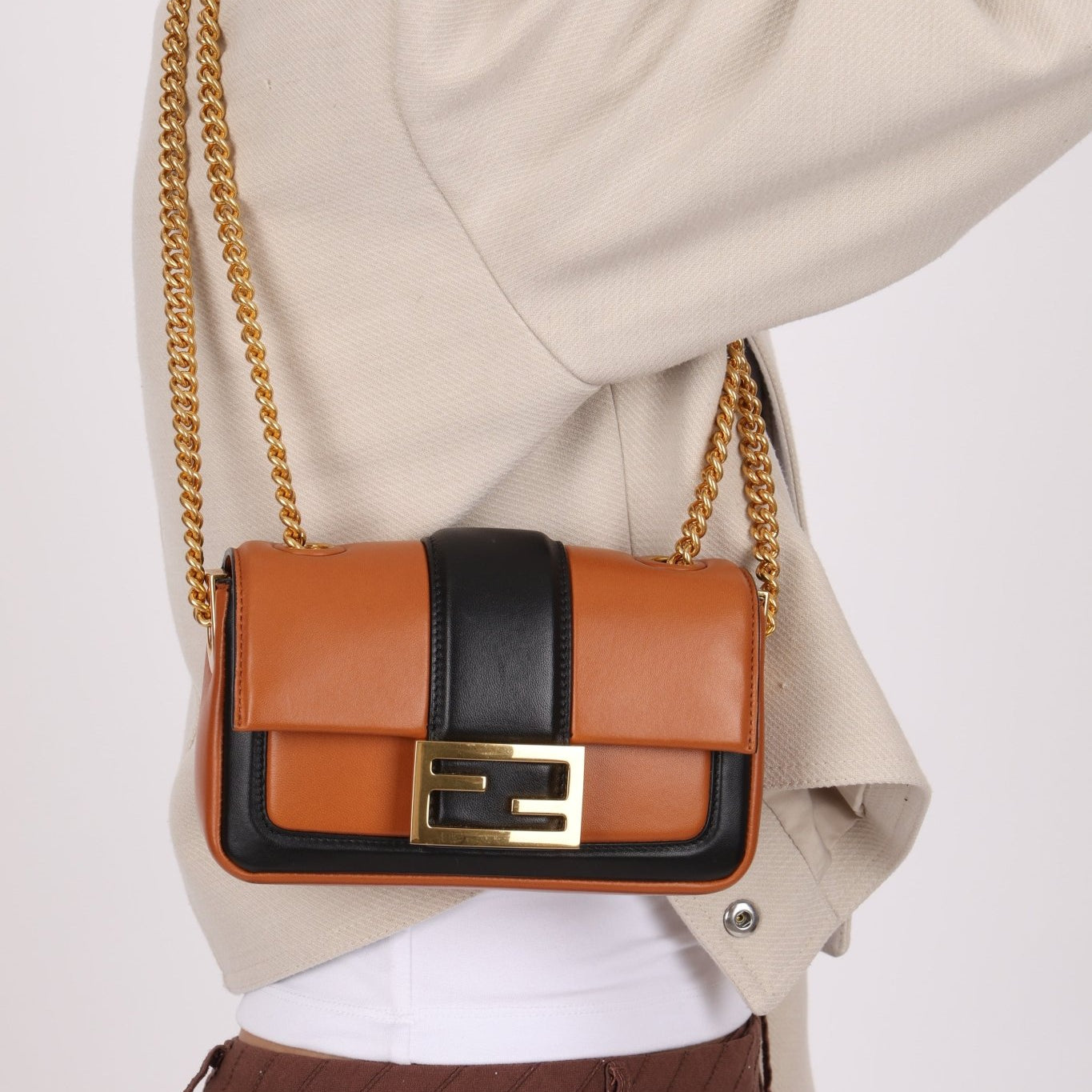 Fendi Bi - Color Mini Baguette - FashioNica