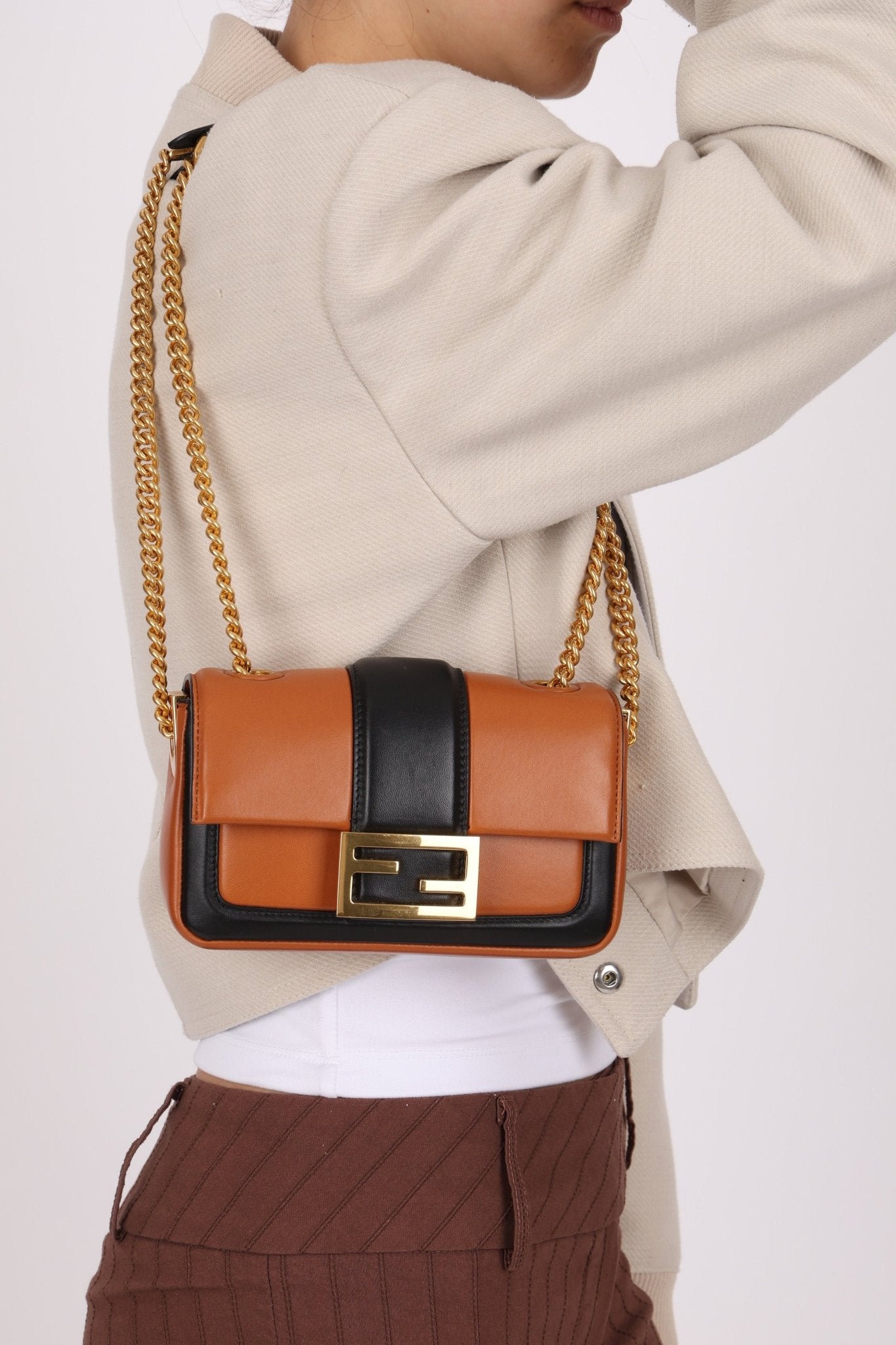 Fendi Bi - Color Mini Baguette - FashioNica