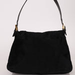 Fendi Black Ponyhair Mama Baguette Bag GHW - FashioNica