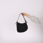 Fendi Black Zucchino Oyster Bag - FashioNica