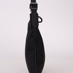 Fendi Black Zucchino Oyster Bag - FashioNica