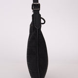 Fendi Black Zucchino Oyster Bag - FashioNica