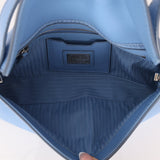 Fendi Blue Curio Leather Baguette - FashioNica