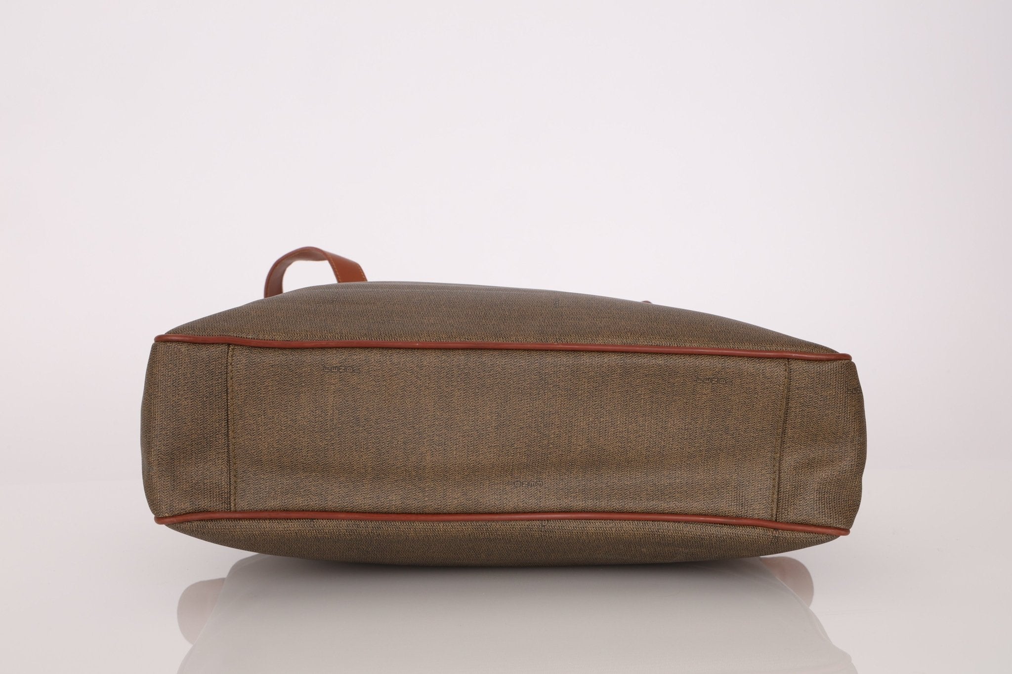 Fendi Brown Canvas Tote Bag - FashioNica