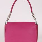 Fendi Calfskin 3Baguette Magenta Shoulder Bag - FashioNica