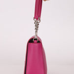 Fendi Calfskin 3Baguette Magenta Shoulder Bag - FashioNica