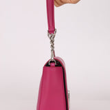 Fendi Calfskin 3Baguette Magenta Shoulder Bag - FashioNica