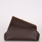 Fendi Chocolate First Small Clutch - FashioNica