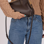Fendi Chocolate First Small Clutch - FashioNica