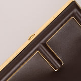 Fendi Chocolate First Small Clutch - FashioNica