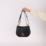 Fendi C’mon Black Medium Shoulder Bag - FashioNica