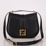 Fendi C’mon Black Medium Shoulder Bag - FashioNica