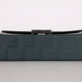 Fendi Dark Green Soft Trunk Baguette - FashioNica