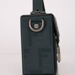 Fendi Dark Green Soft Trunk Baguette - FashioNica