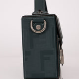 Fendi Dark Green Soft Trunk Baguette - FashioNica