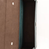 Fendi Dark Green Soft Trunk Baguette - FashioNica