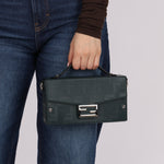 Fendi Dark Green Soft Trunk Baguette - FashioNica