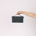 Fendi Dark Green Soft Trunk Baguette - FashioNica