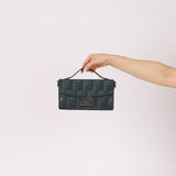 Fendi Dark Green Soft Trunk Baguette - FashioNica