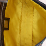 Fendi Denim Floral Beaded Baguette - FashioNica