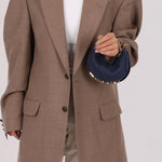 Fendi Denim Nano Fendigraphy with Fendi O'Lock Chain - FashioNica