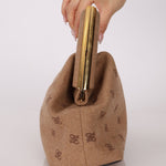 Fendi First Bag FF Karligraphy Medium Clutch - FashioNica