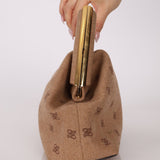 Fendi First Bag FF Karligraphy Medium Clutch - FashioNica