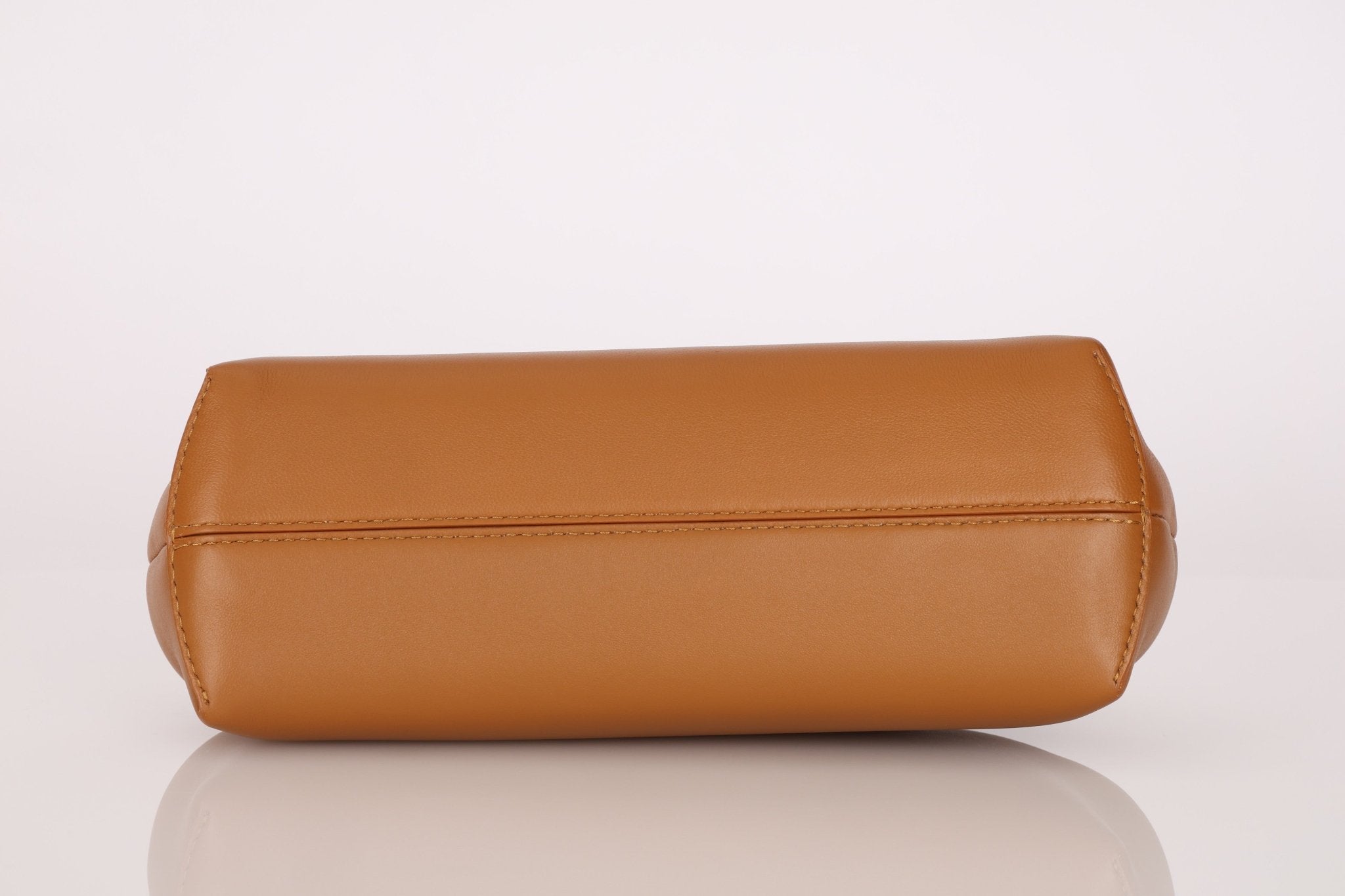Fendi First Cognac Small Clutch - FashioNica