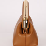 Fendi First Cognac Small Clutch - FashioNica