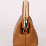 Fendi First Cognac Small Clutch - FashioNica