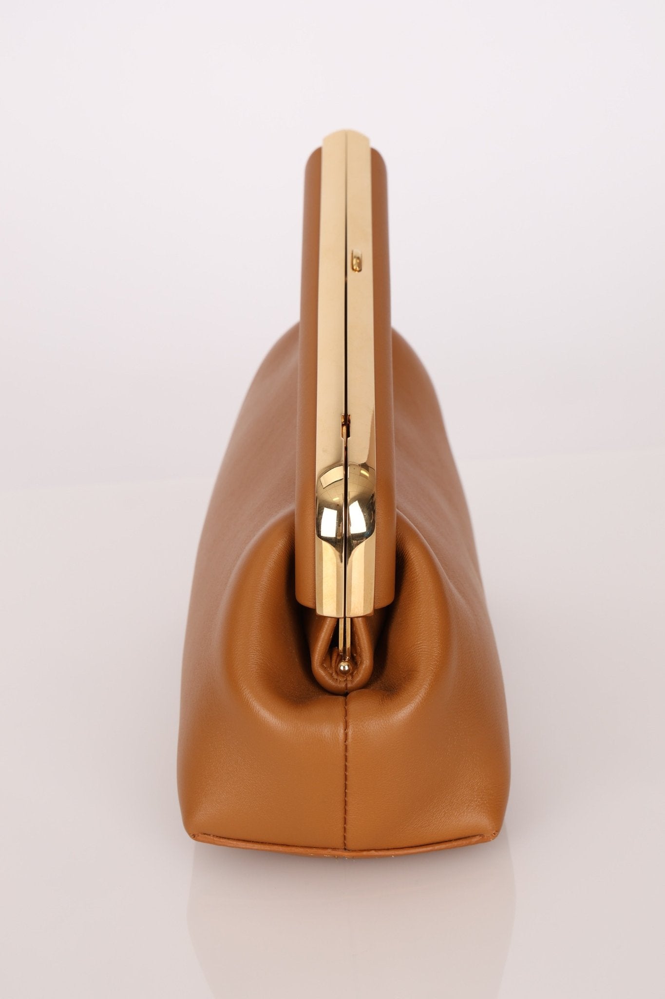 Fendi First Cognac Small Clutch - FashioNica