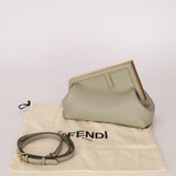 Fendi First Light Sage Small Clutch - FashioNica