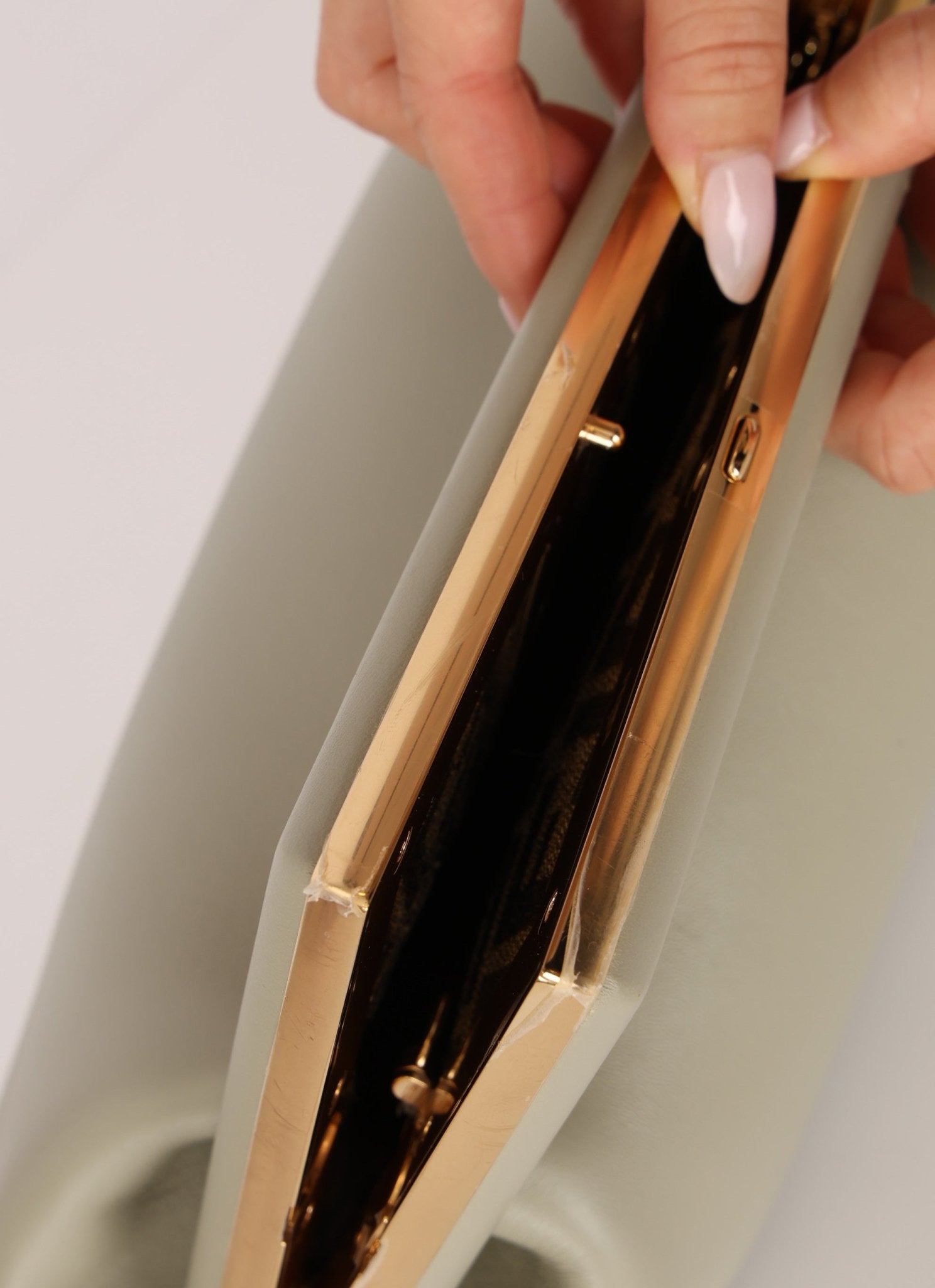 Fendi First Light Sage Small Clutch - FashioNica