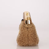 Fendi First Shearling Nano Bag - FashioNica
