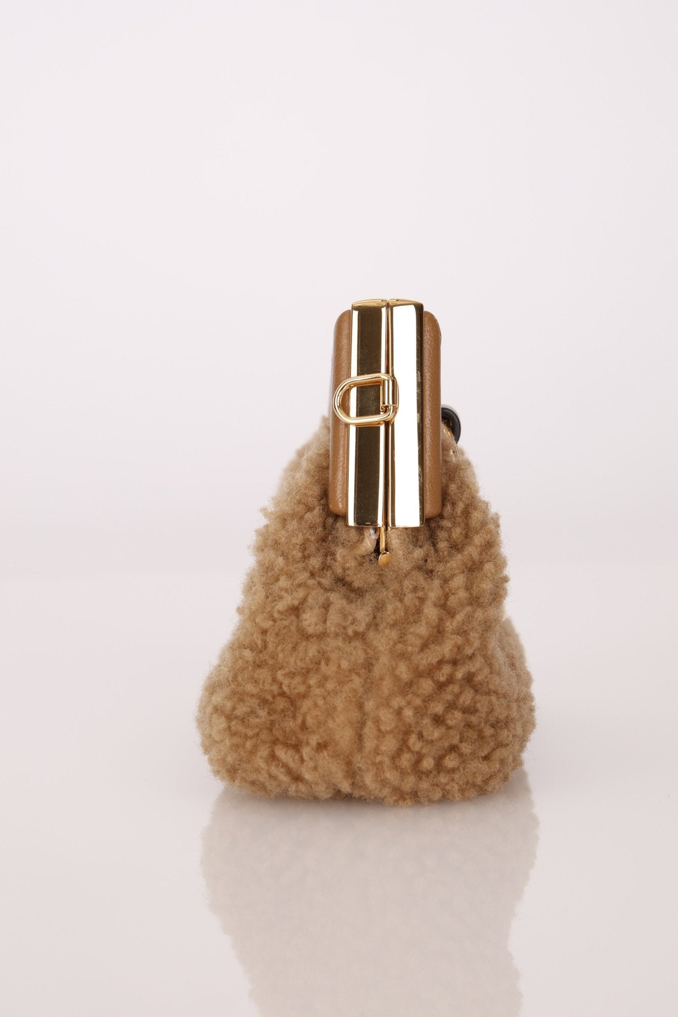 Fendi First Shearling Nano Bag - FashioNica