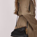 Fendi First Small Black Clutch - FashioNica