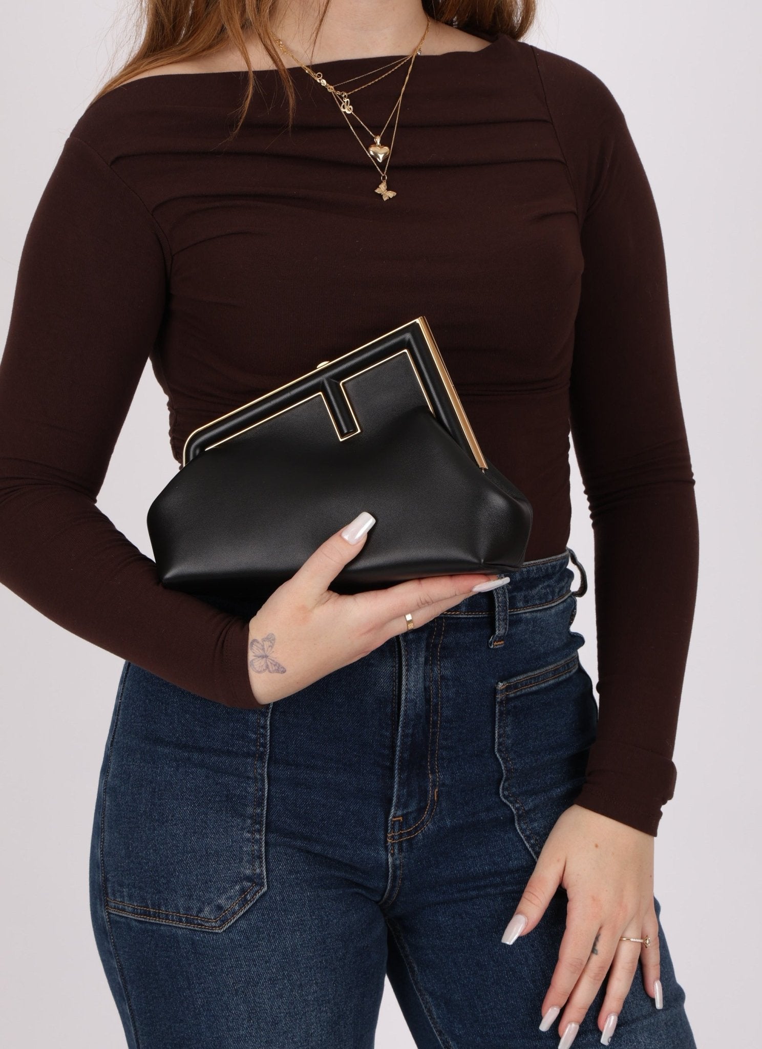 Fendi First Small Clutch - FashioNica