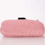 Fendi Floral Knit and Pony Hair Mamma Baguette - FashioNica