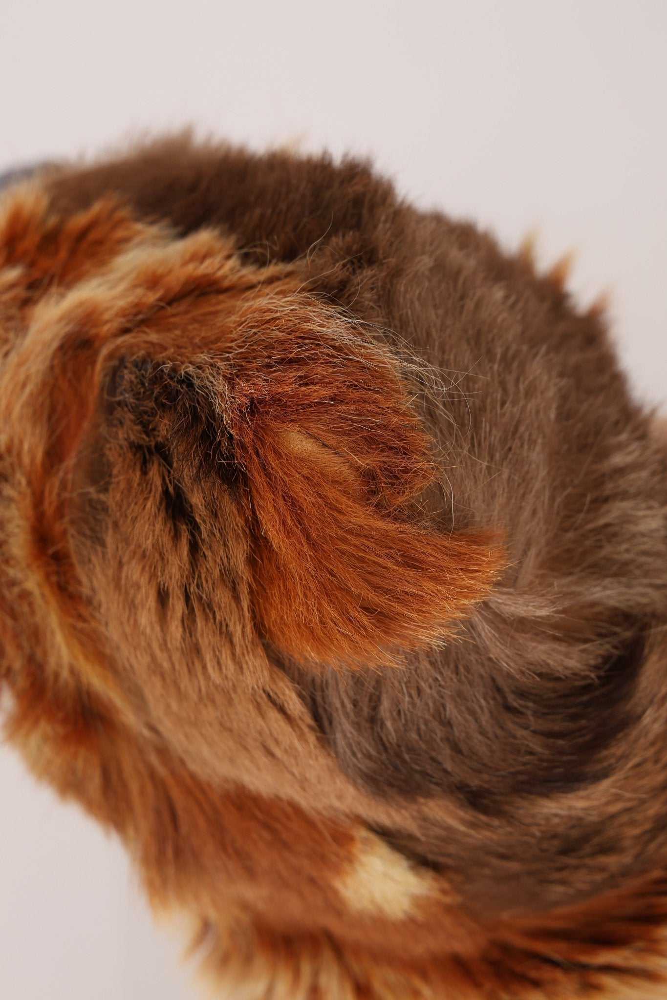 Fendi Gazelle and Goat Fur Patch Shoulder Bag - FashioNica