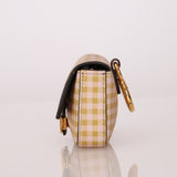 Fendi Gingham Nano Baguette - FashioNica