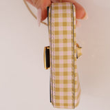 Fendi Gingham Nano Baguette - FashioNica