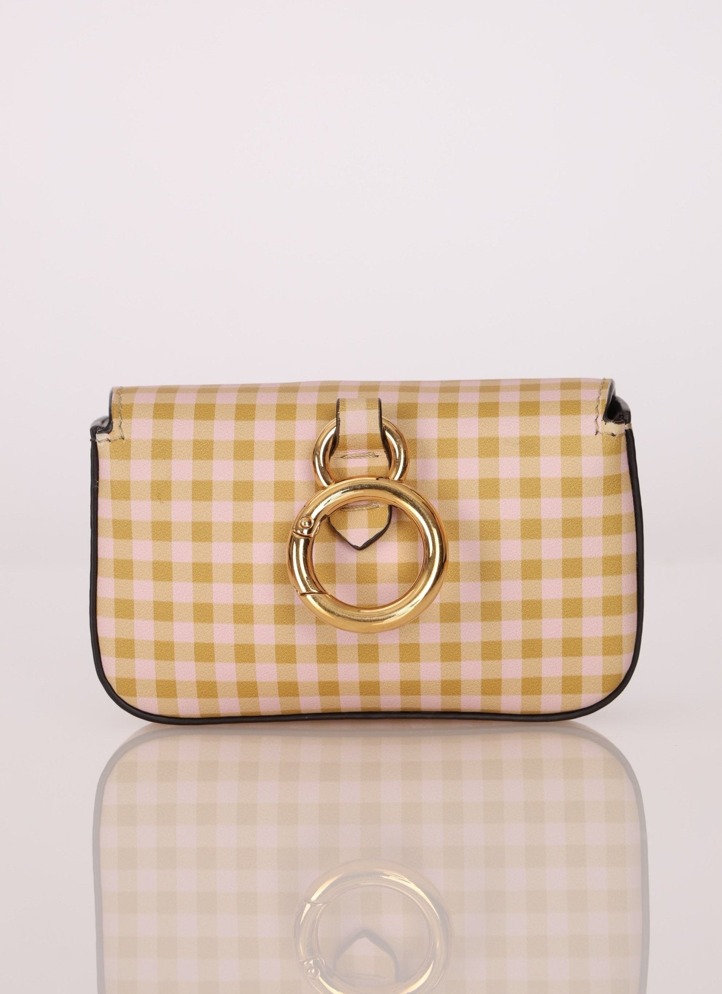 Fendi Gingham Nano Baguette - FashioNica
