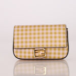 Fendi Gingham Nano Baguette - FashioNica