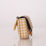 Fendi Gingham Nano Baguette - FashioNica