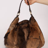 Fendi Goat and Gazelle Drawstring Bucket Bag - FashioNica
