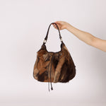 Fendi Goat and Gazelle Drawstring Bucket Bag - FashioNica