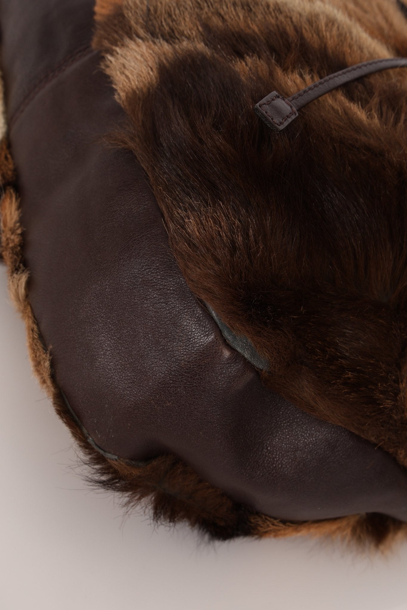 Fendi Goat and Gazelle Drawstring Bucket Bag - FashioNica