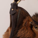 Fendi Goat and Gazelle Drawstring Bucket Bag - FashioNica